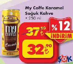 MY COFFE KARAMEL SOĞUK KAHVE 250 ML